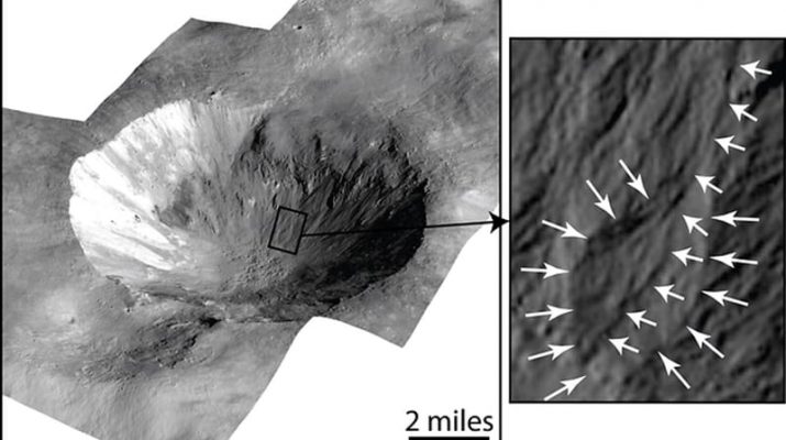 Aliran Air Asin Diperkirakan Pernah Mengalir di Permukaan Asteroid Vesta