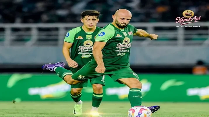 Gol M Rashid Selamatkan Persebaya dari Kekalahan Lawan PSM Makassar