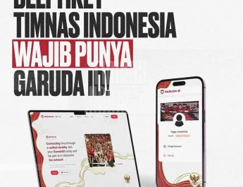 Begini Cara Daftar Garuda ID, Syarat Wajib Menonton Laga Timnas Indonesia