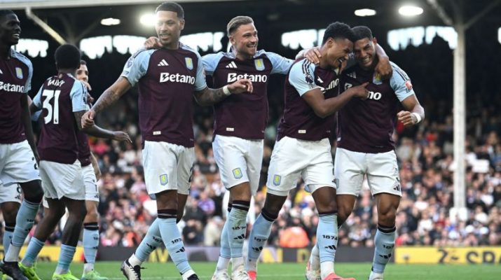 Brighton dan Aston Vila pertahankan posisi lima besar