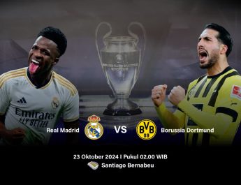 Real Madrid amankan tiga poin saat jamu Borussia Dortmund