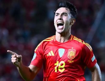 Timnas Spanyol menang tipis 1-0 atas Denmark