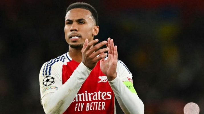 Mikel Arteta pastikan cedera lutut Gabriel tidak parah