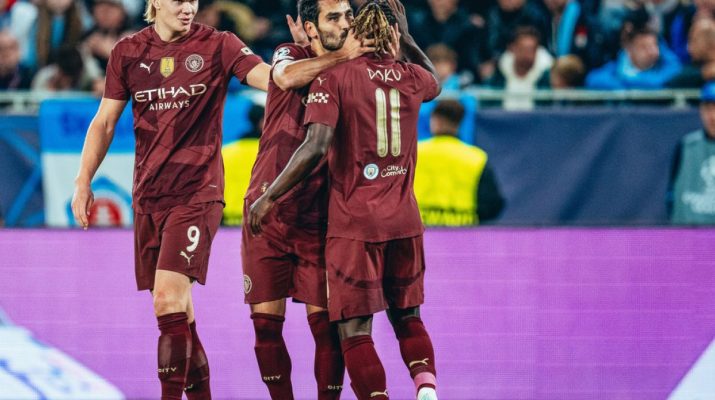 Manchester City menang telak 4-0 atas Slovan Bratislava