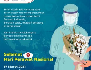 Selamat Hari Perawat Nasional, Terima Kasih Perawat