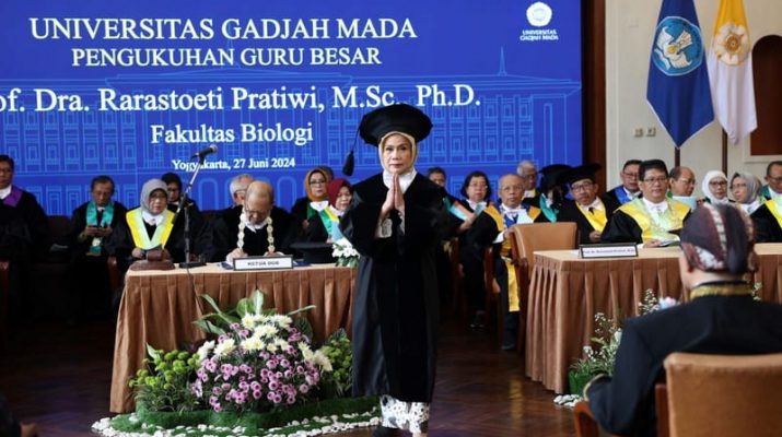 Ini Prof Rarastoeti Pratiwi, Guru Besar Baru UGM Angkat Keunggulan Ilmu Biokimia