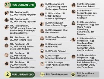 33 RUU Prolegnas Prioritas 2021