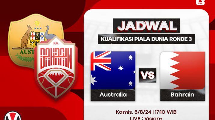 Australia vs Bahrain: Prediksi, Jadwal, dan Link Live Streaming