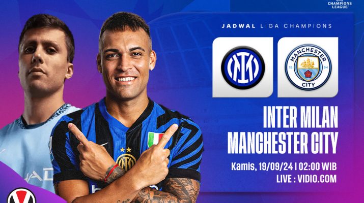 Manchester City vs Inter Milan: Prediksi, Jadwal dan Link Live Streaming