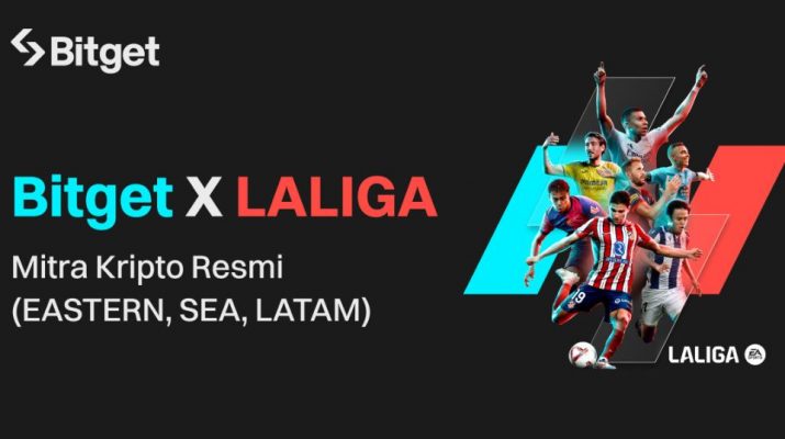 LaLiga Jalin Kerja Sama Dengan Bitget, Bernilai Jutaan Dolar