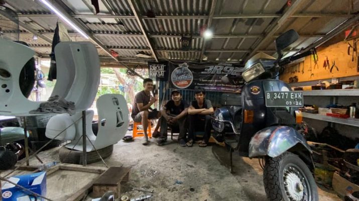 3R92 Workshop, Bengkel Vespa Klasik dengan Layanan Antar Jemput Jabodebek