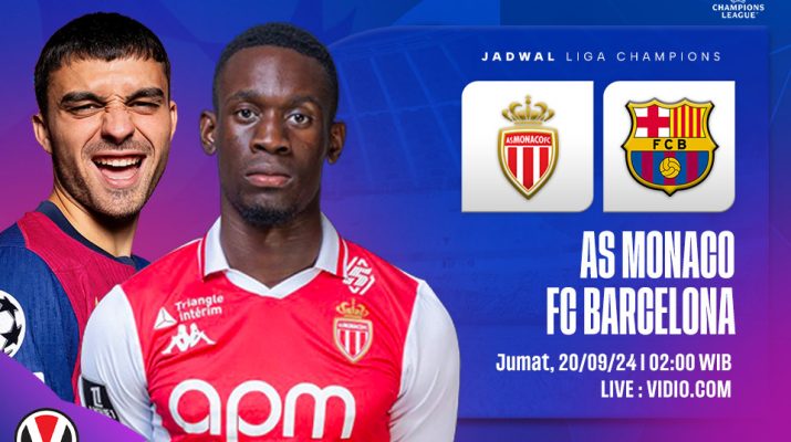 AS Monaco vs Barcelona: Prediksi, Jadwal dan Link Live Streaming