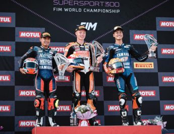 Galang dan Aldi Raih Podium World Supersport 300 Prancis