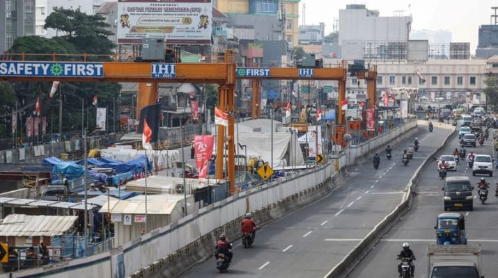 Dampak Pembangunan Stasiun MRT, Rekayasa Lalin Berlangsung 5 Bulan