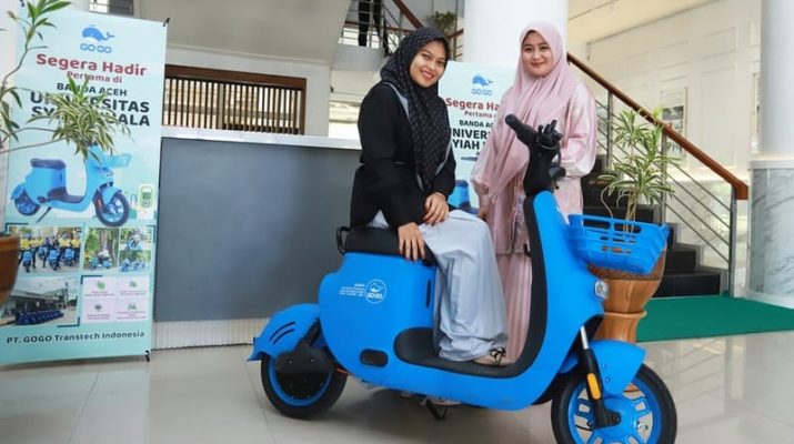 USK Banda Aceh Gandeng PT Gogo Transtech Indonesia, Gunakan Sepeda Listrik untuk Kampus