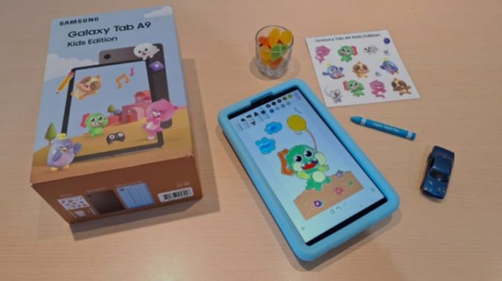 Galaxy Tab A9 Kids Edition Bantu Anak Bermain dan Belajar