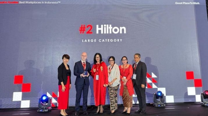 Conrad Bali Rayakan Keberhasilan Hilton sebagai Perhotelan Terbaik 