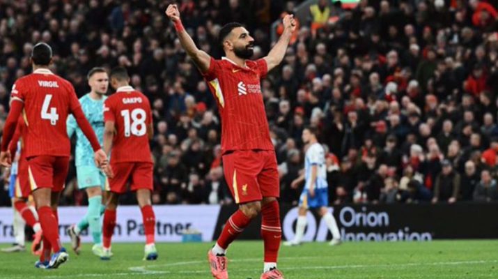 Liverpool kembali ke puncak klasemen setelah taklukkan Brighton 2-1