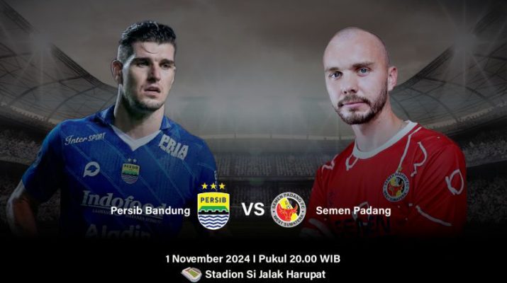 Jadwal Liga 1 pekan 10: Persib jumpa Semen Padang, Bali United vs PSBS